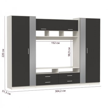 ШМЦ Вена 91.01 с зеркалом в Болотное - mebel154.com