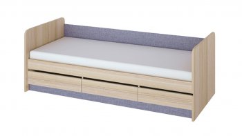 Кровать Индиго с 3-я ящиками ПМ-145.15 в Болотное - mebel154.com