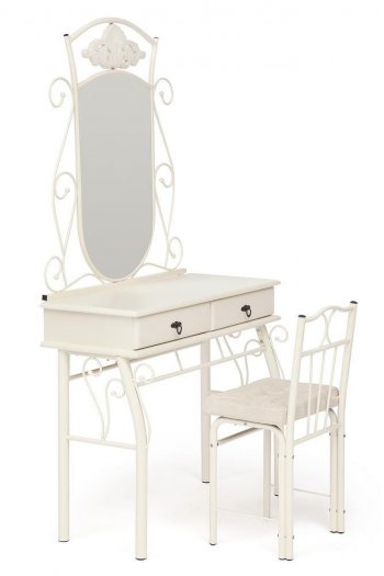 Столик туалетный CANZONA (столик/зеркало + стул) в Болотное - mebel154.com