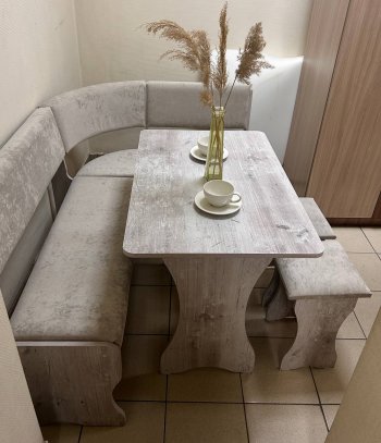 Кухонный уголок Миссия V ткань в Болотное - mebel154.com