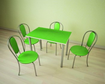 Стол обеденный Фристайл-3(стекло) в Болотное - mebel154.com