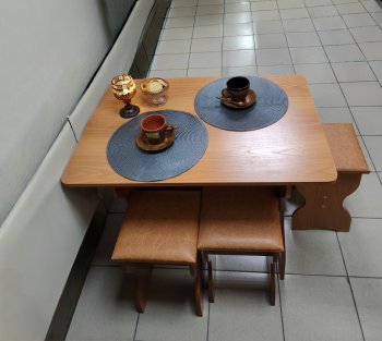 Обеденная зона Миссия (бук) в Болотное - mebel154.com