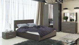 Двуспальная кровать с подъемным механизмом Наоми в Болотное - mebel154.com