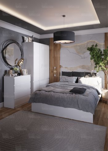 Спальный гарнитур Элана (миссия) в Болотное - mebel154.com