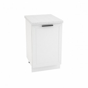 Глетчер (каркас Н 500, фасад Ф-30) Шкаф нижний однодверный в Болотное - mebel154.com