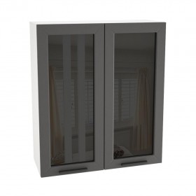 Глетчер ( каркас В 809, фасад Ф-25Н) Шкаф верхний в Болотное - mebel154.com