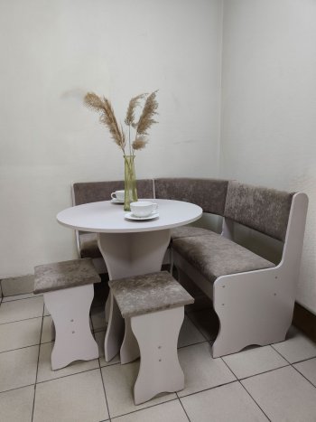 Кухонный уголок Лотос ткань в Болотное - mebel154.com
