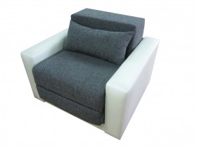 Кресло-кровать (Рогожка №3) в Болотное - mebel154.com