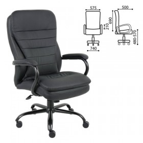Кресло офисное BRABIX Heavy Duty HD-001 в Болотное - mebel154.com