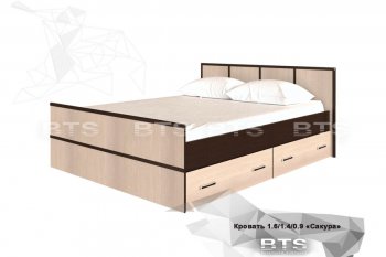Кровать Сакура 1600(бтс) в Болотное - mebel154.com