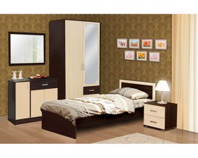 Кровать 900  Фриз с настилом в Болотное - mebel154.com