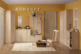 Набор мебели для прихожей Комфорт в Болотное - mebel154.com