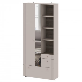 Вешалка с зеркалом Одетта (ВШ1) в Болотное - mebel154.com