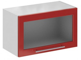 Олива ПГС 600 шкаф верхний горизонтальный стекло в Болотное - mebel154.com