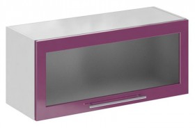 Олива ПГС 800 шкаф верхний горизонтальный стекло в Болотное - mebel154.com
