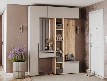 Прихожая Люмьер в Болотное - mebel154.com