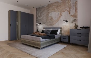 Спальный гарнитур Борнео в Болотное - mebel154.com
