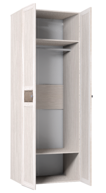 Шкаф для одежды 2-х дверный 54 Карина в Болотное - mebel154.com