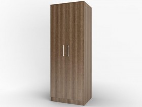 Шкаф распашной ш 800-2 двери (со штангой) в Болотное - mebel154.com