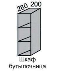 Шкаф верхний 720 ВШ 20 в Болотное - mebel154.com
