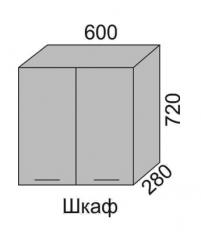 Шкаф верхний 720 ВШ 60 Алеся Эконом в Болотное - mebel154.com