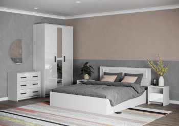 Спальный гарнитур Соня (м.ф.) в Болотное - mebel154.com