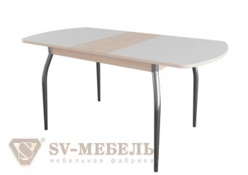 Стол обеденный раскладной-1(sv) в Болотное - mebel154.com